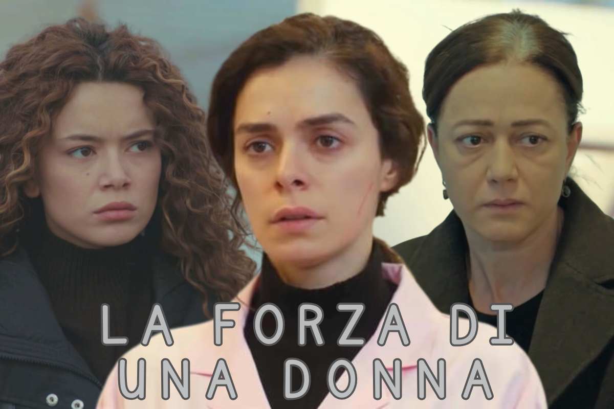 collage sirin, bahar e hatice de la forza di una donna