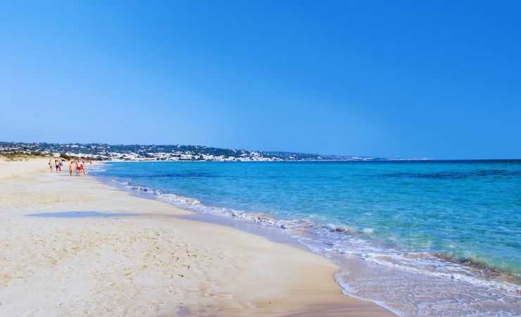 spiaggia bianca