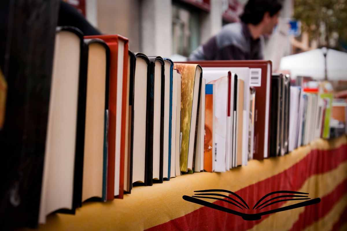 libri in fila