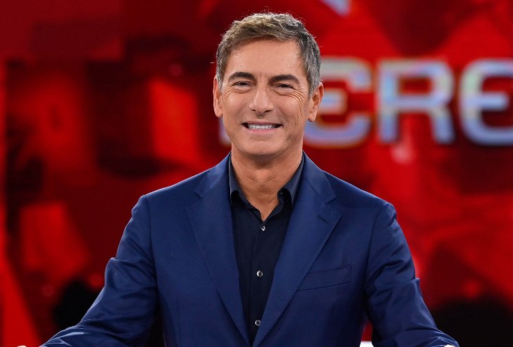 marco liorni in primo piano all'eredità