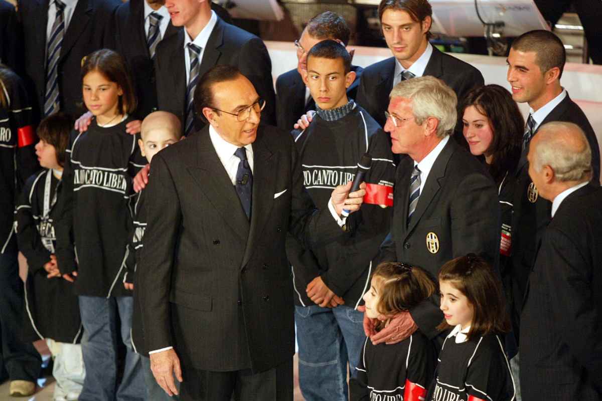 pippo baudo con marcello lippi
